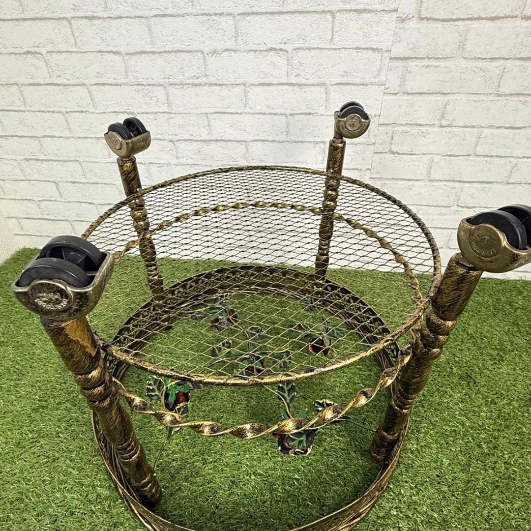 RENAISSANCE ルネサンス サイドテーブル 薔薇装飾 バラ