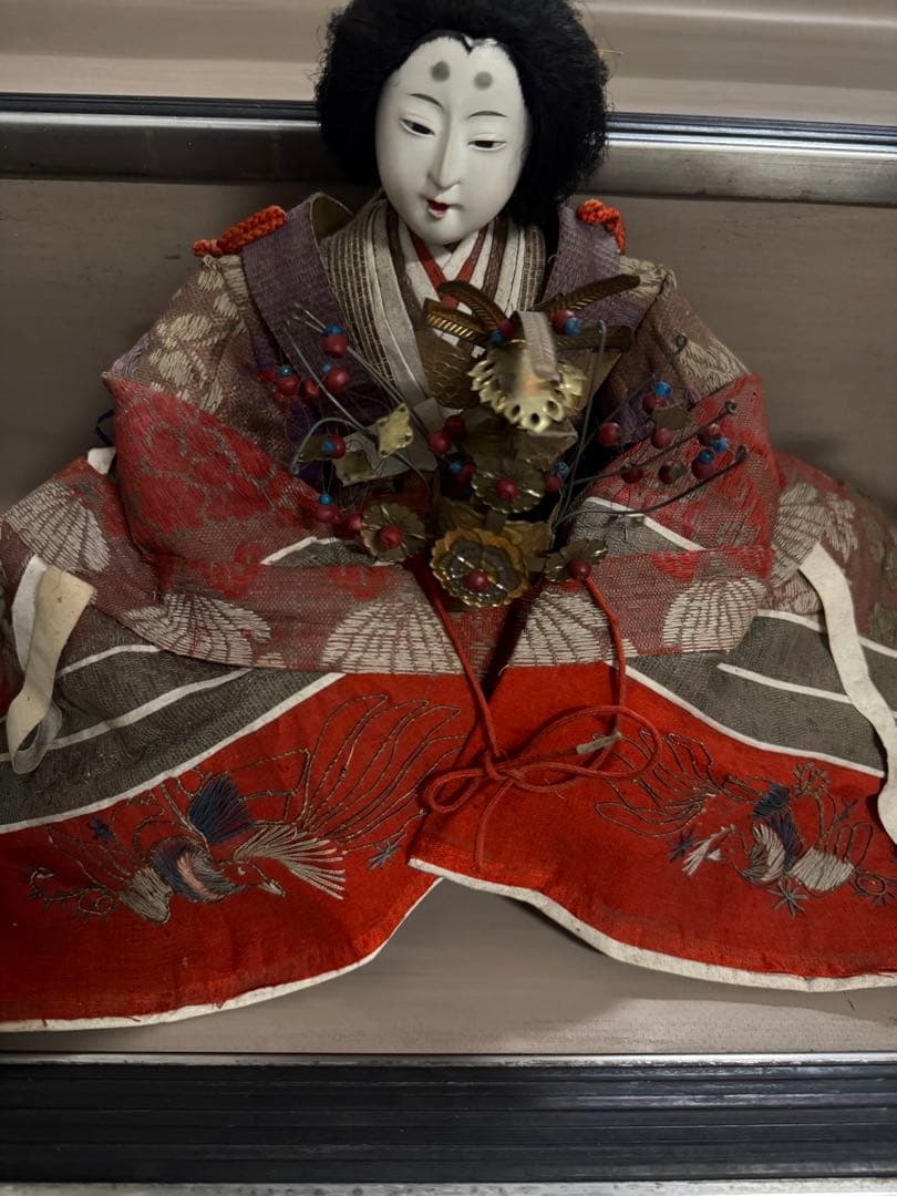 100年以上前、明治時代有識雛人形　圧巻の特大サイズ　古美術時代考証の貴重雛