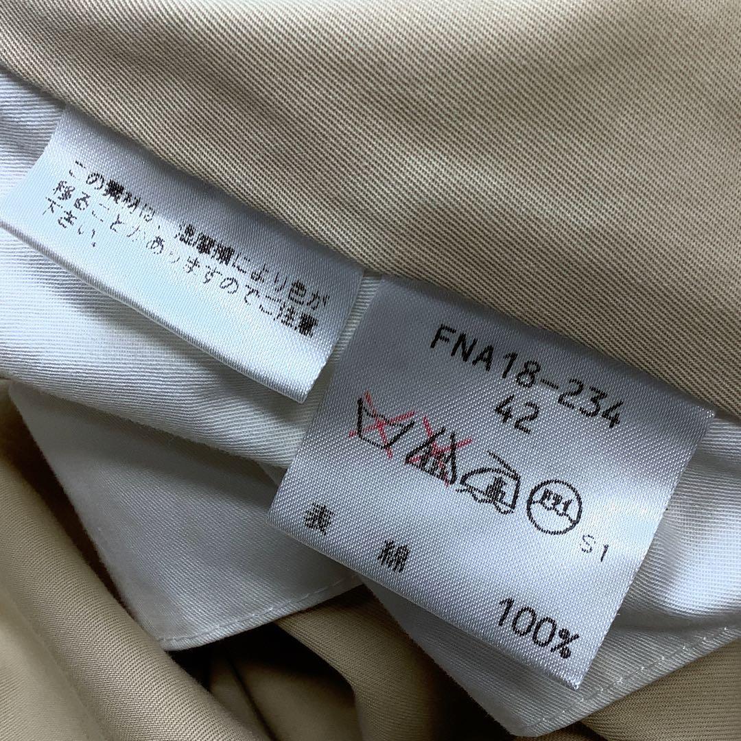 90‘s Burberry コットン シングル トレンチコート ライトベージュ