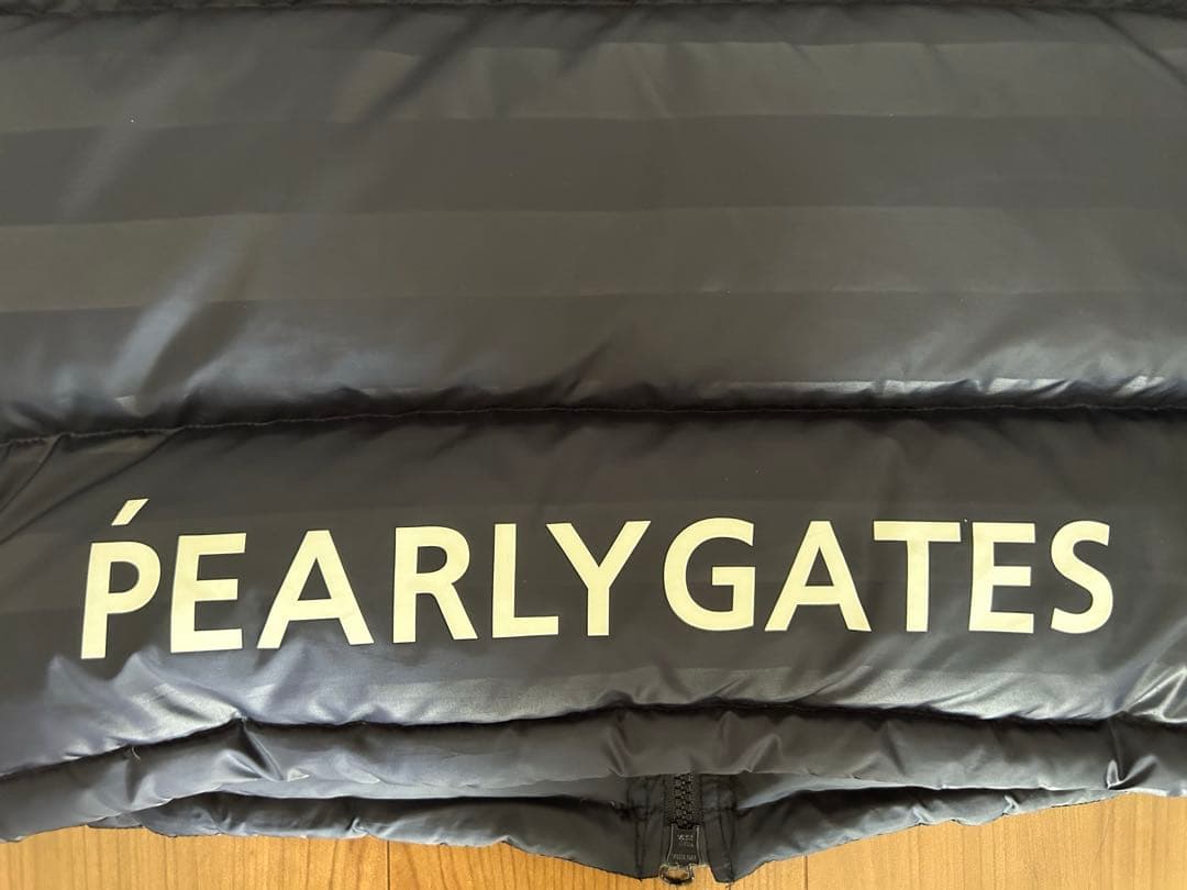 極美品 PEARLY GATES パーリーゲイツ ネイビー ダウンベスト