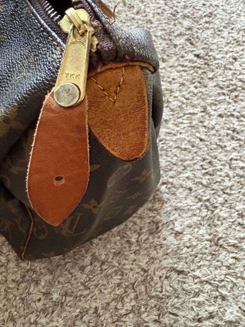 ルイ ヴィトン ボストンバッグ M41108 モノグラム スピーディー30 茶系