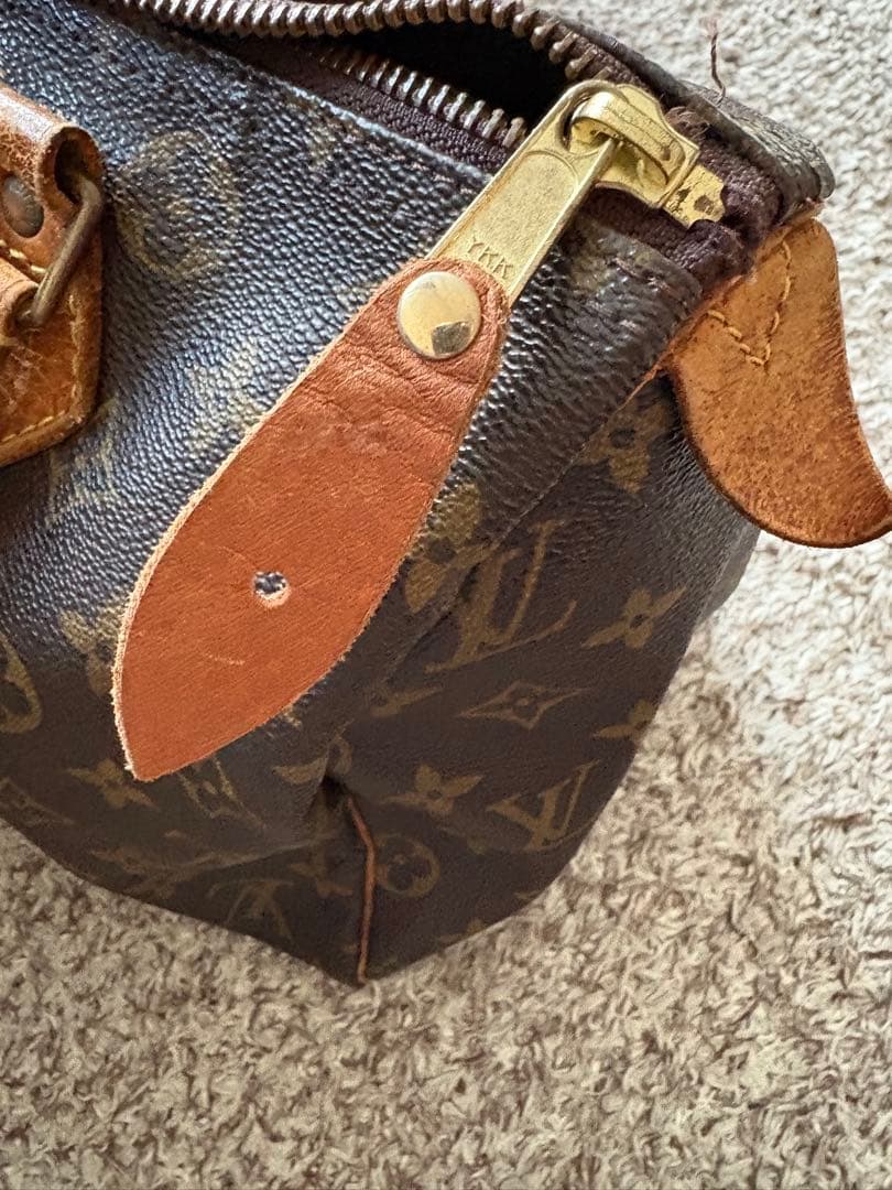 ルイ ヴィトン ボストンバッグ M41108 モノグラム スピーディー30 茶系