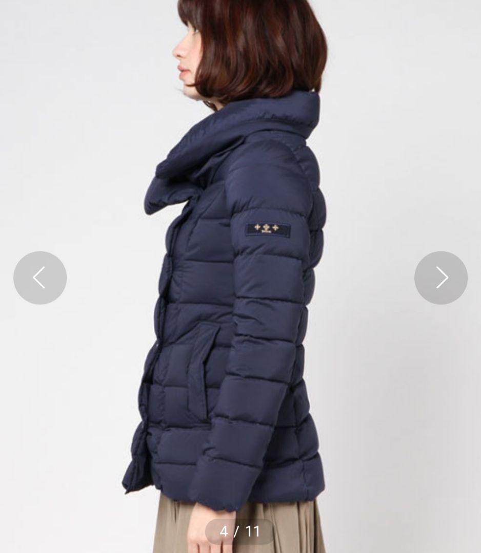 【極美品✨】タトラス LORENZANA ボリューム襟 ショート丈ダウン　 02