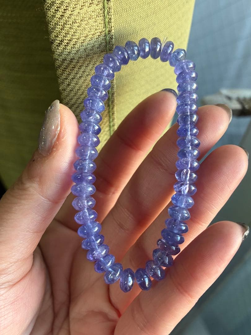 高品質✨5A＋　タンザナイト　ブレスレット