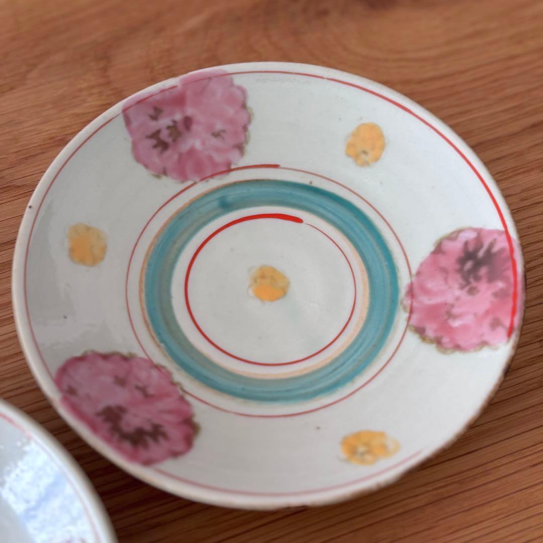 【未使用】伊藤聡信 色絵 取り皿2枚セット 5寸