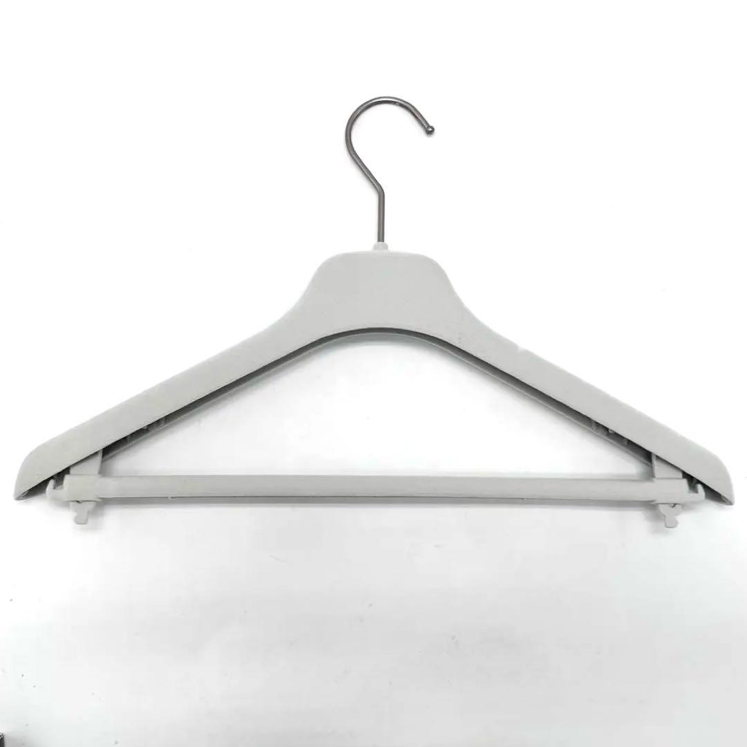 Hermes ベルベット プラスチックハンガー2種類 計3本セット 紙袋はおまけ