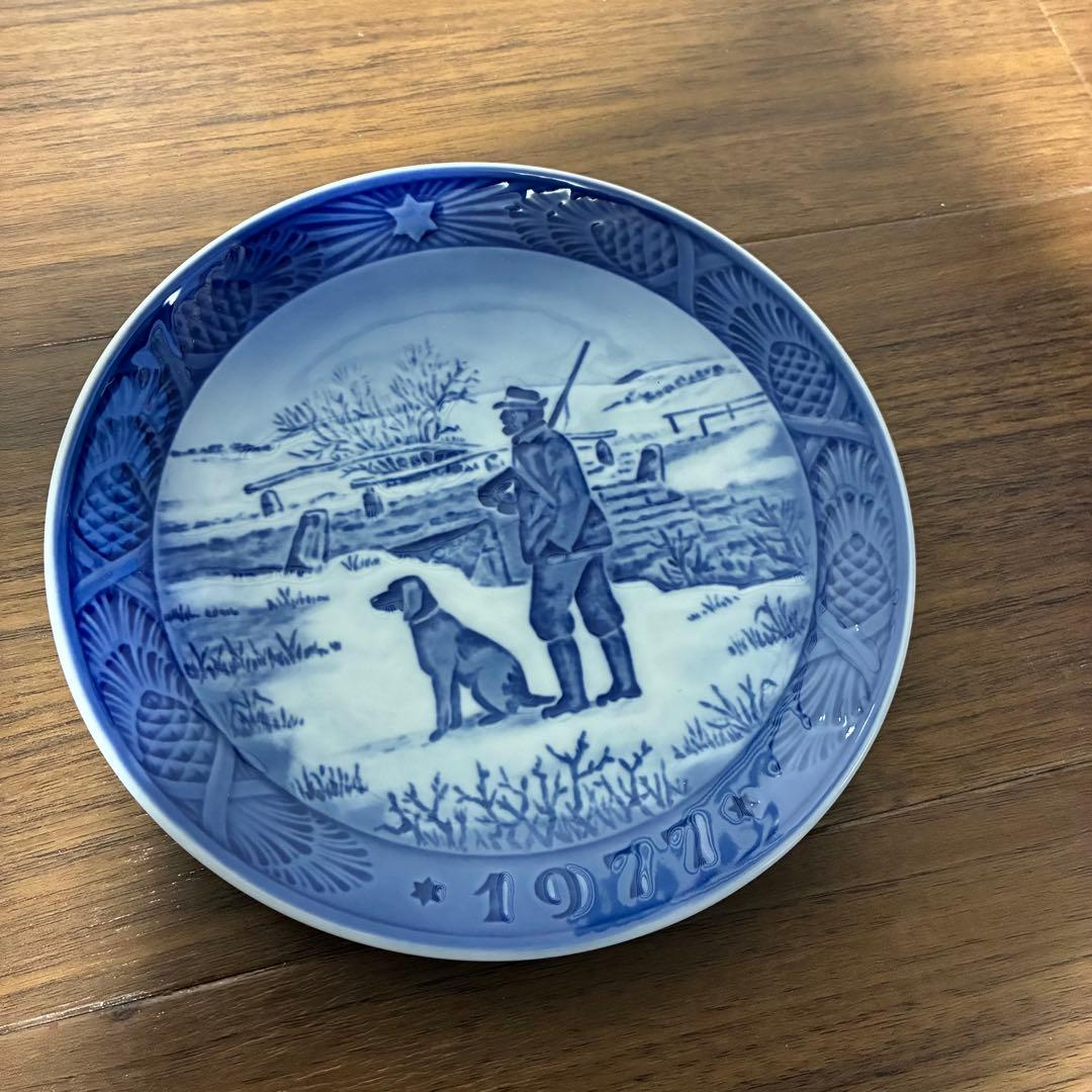 美品 ロイヤルコペンハーゲン イヤープレート 1975年〜1979年