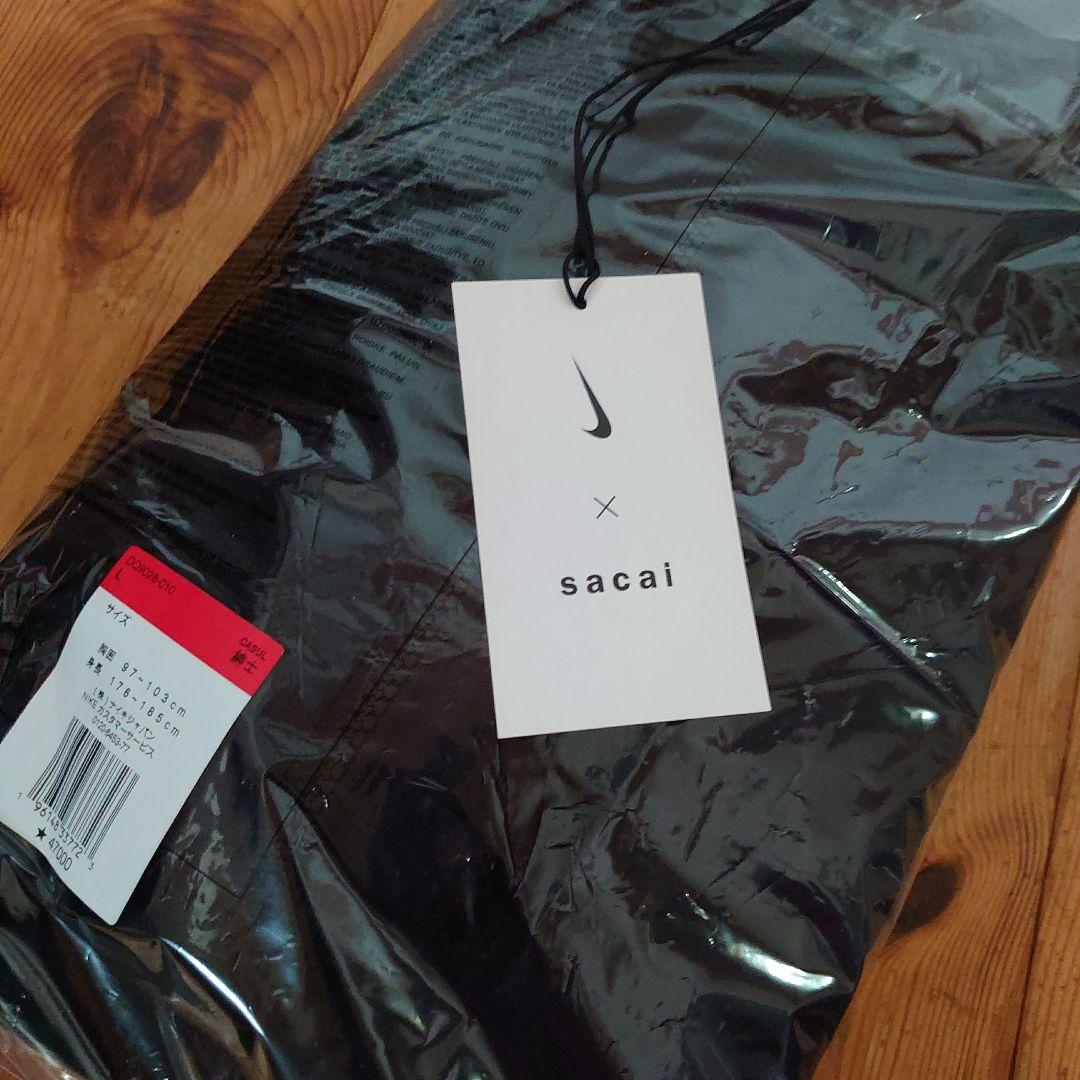 Sacai × Nike Trench Jacket ブラック L　おまけ付き