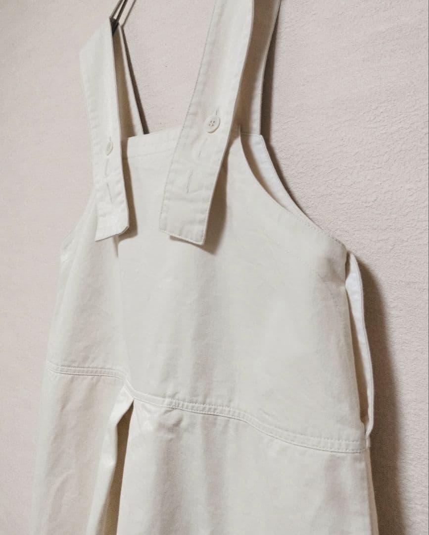 tumugu:　ゆったりコットンサロペット　コクーンシルエット　綿　FREE