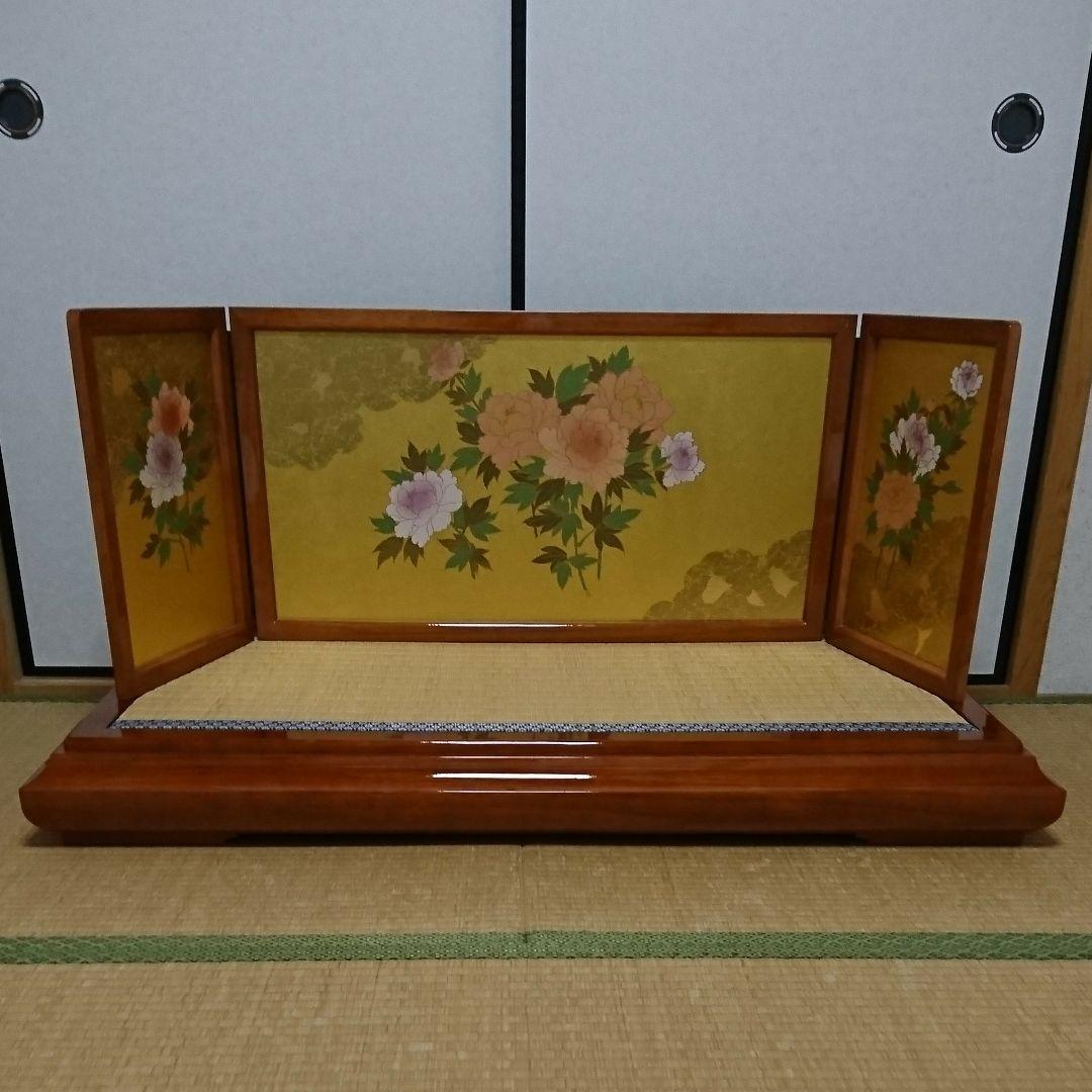 【セール】雛祭り こどもの日 屏風 飾台 セット