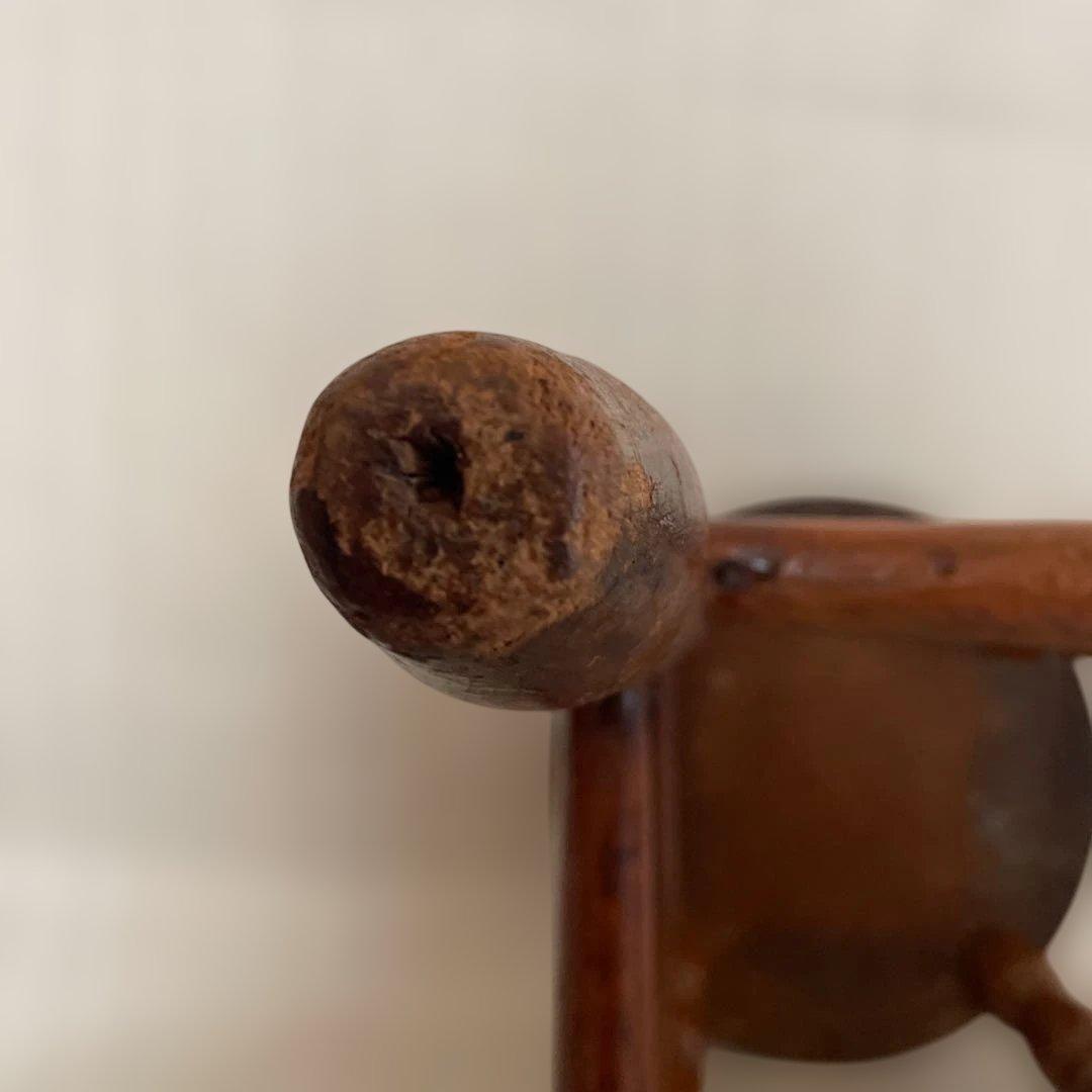 昭和レトロ 木製 スツール 花台 ビンテージ