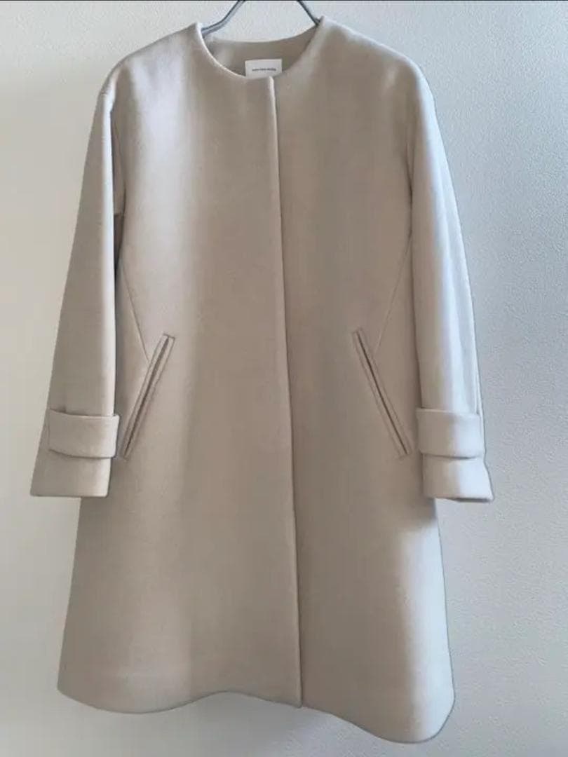 新品タグ付　グリーンレーベルリラクシング　ソフトメルトンAラインコート