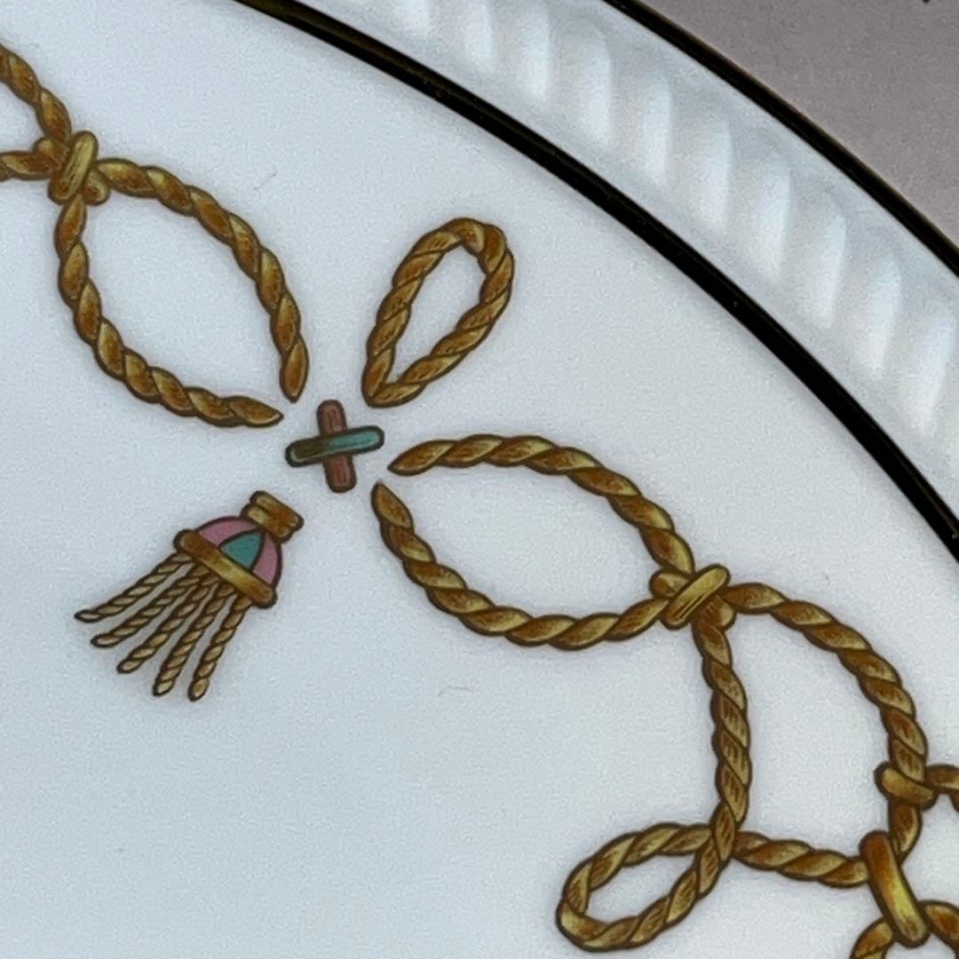 ウェッジウッド ミキモト 大皿 27cm 3枚組  ブループラム