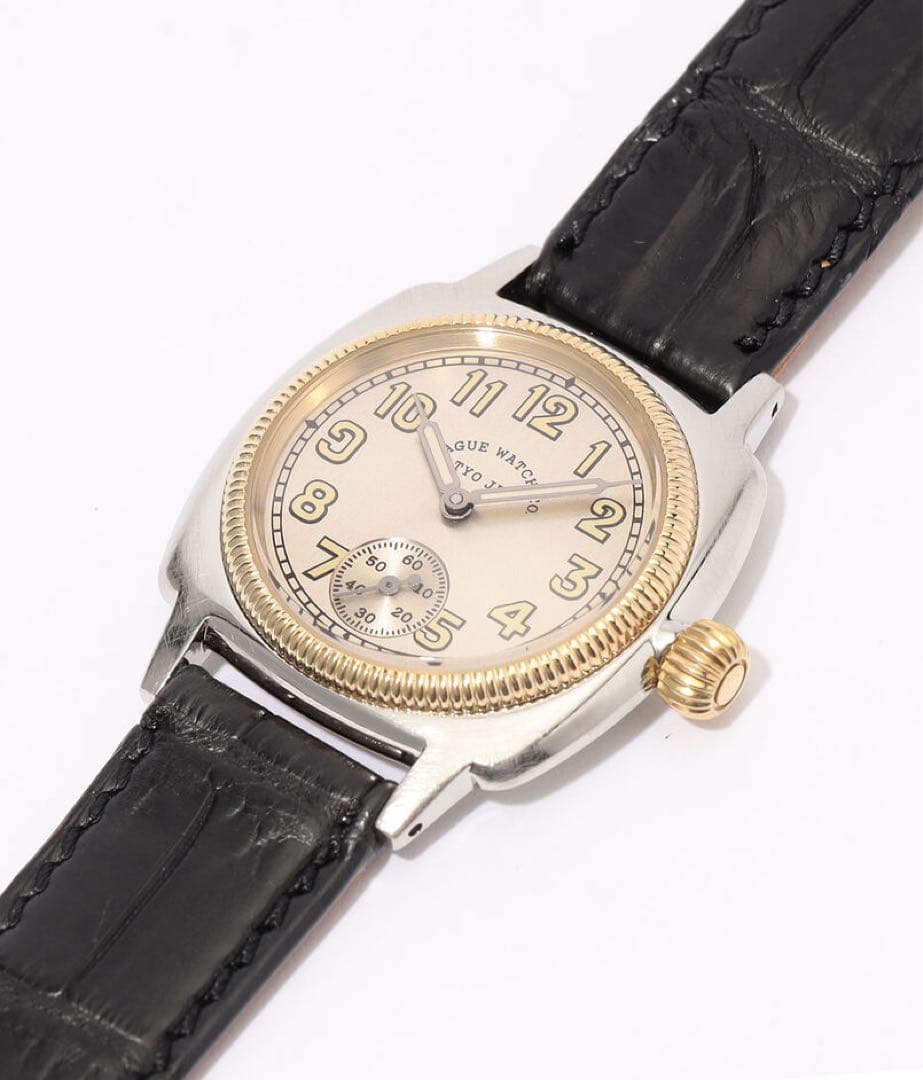 VAGUE WATCH Coussin Early クロコダイルベルト