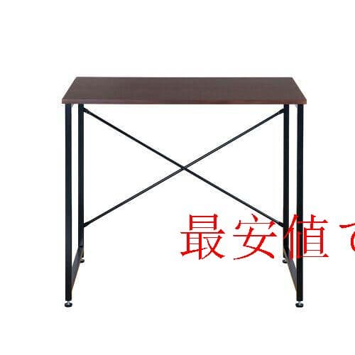 シンプルデスク　簡易デスク 木製　机　ワークデスク ブラウン7