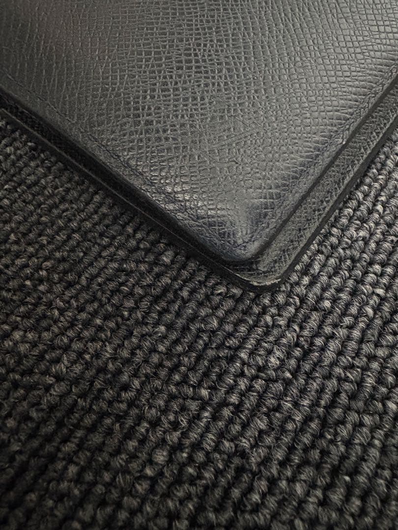 LOUIS VUITTON ブラック 長財布　ポルトフォイユ・ブラザ