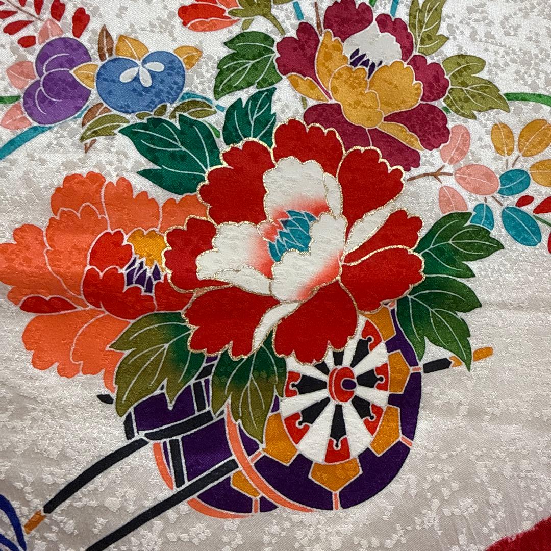 七五三　四つ身　正絹　フルセット