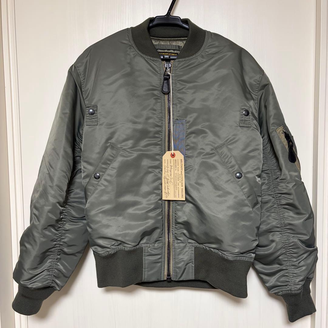 WAIPER.inc MA-1フライトジャケット　セージ　M