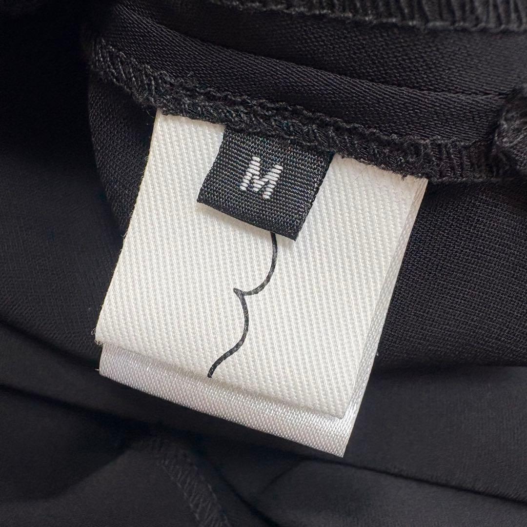 【未使用級✨️】ナエ スムースリバーシブルオールインワン サロペット M ブラック