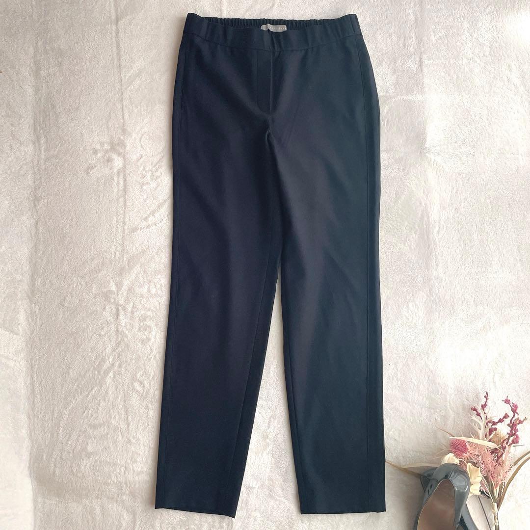 極美品⭐︎theory luxe ネイビー SAXONY.SOFT パンツスーツ