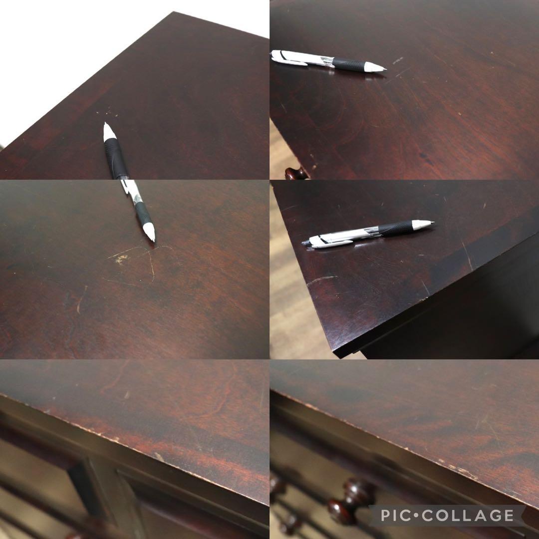 GMHK341○北海道民芸家具 6段チェスト 整理箪笥 収納家具 チェスト 樺材