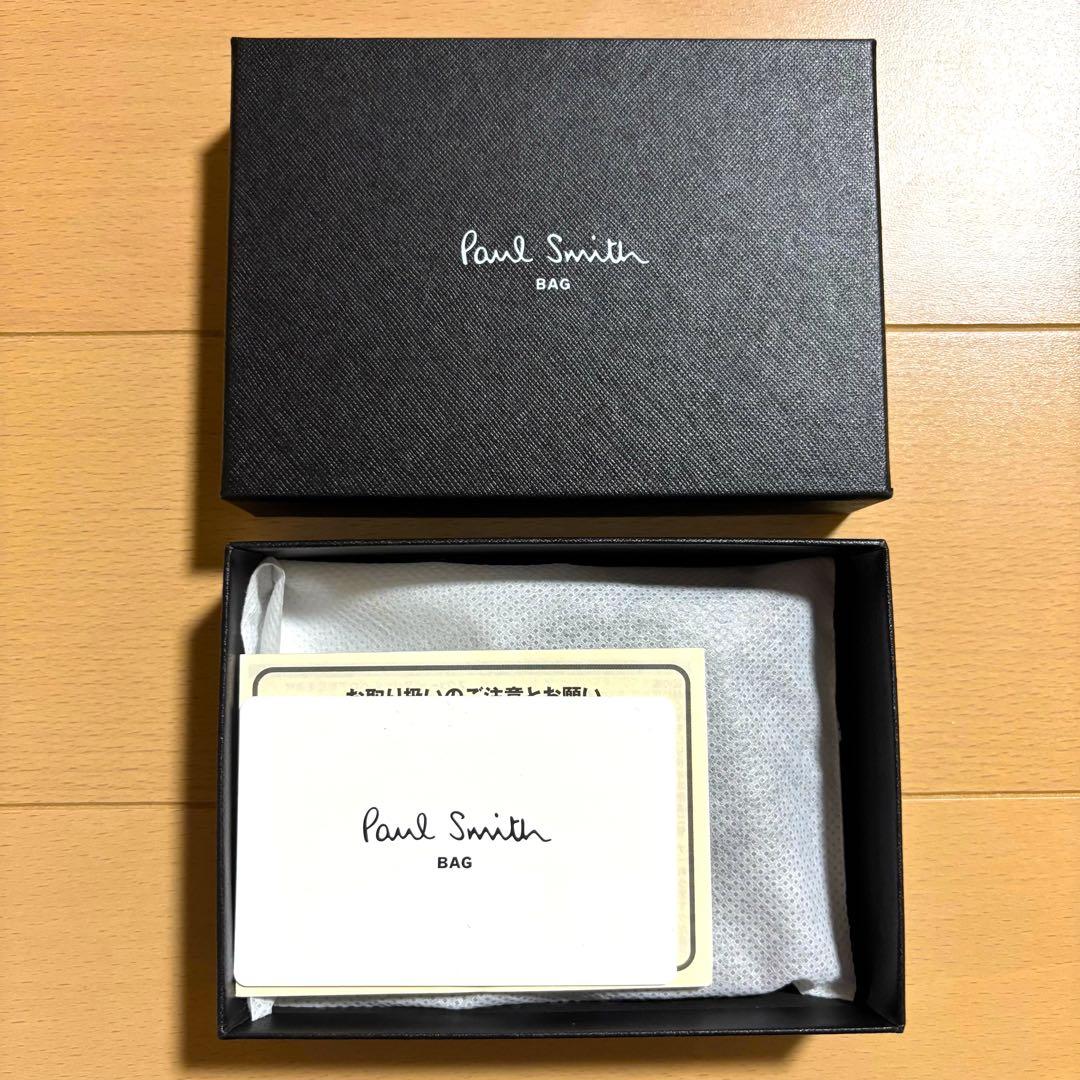 Paul Smith コードバン　馬蹄型　ケース　ブラック　黒　美品