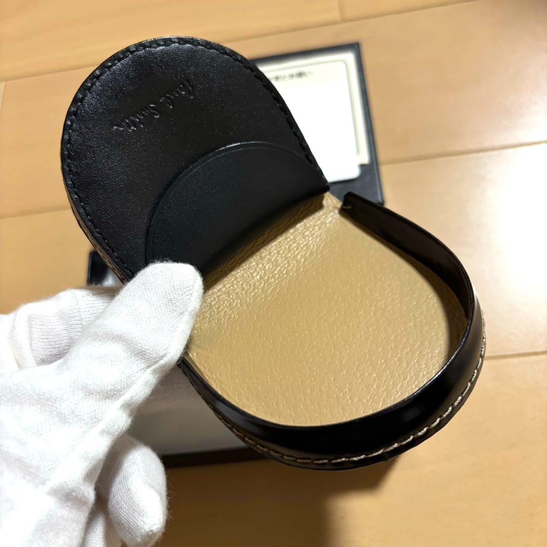 Paul Smith コードバン　馬蹄型　ケース　ブラック　黒　美品