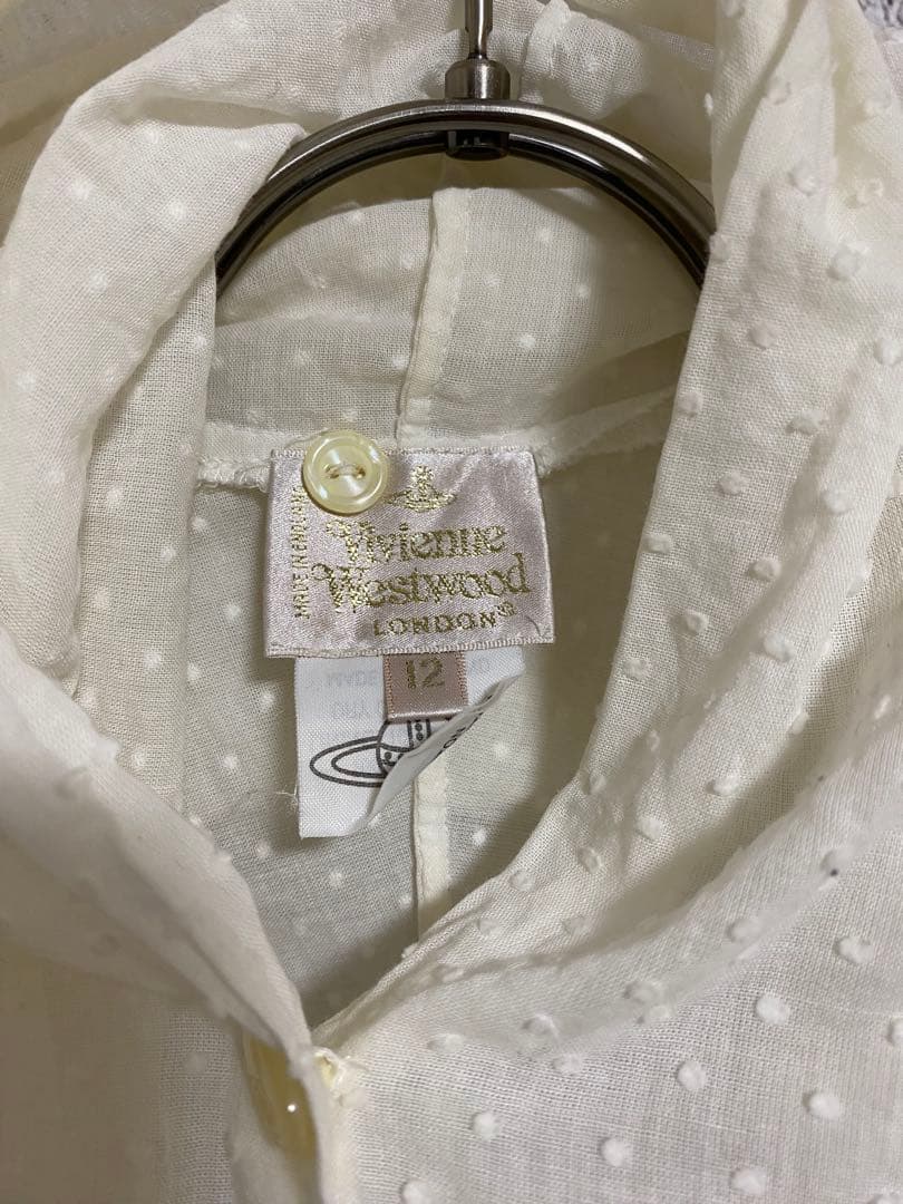 ヴィヴィアンウエストウッドゴールドレーベル　ボレロ風半袖ブラウス