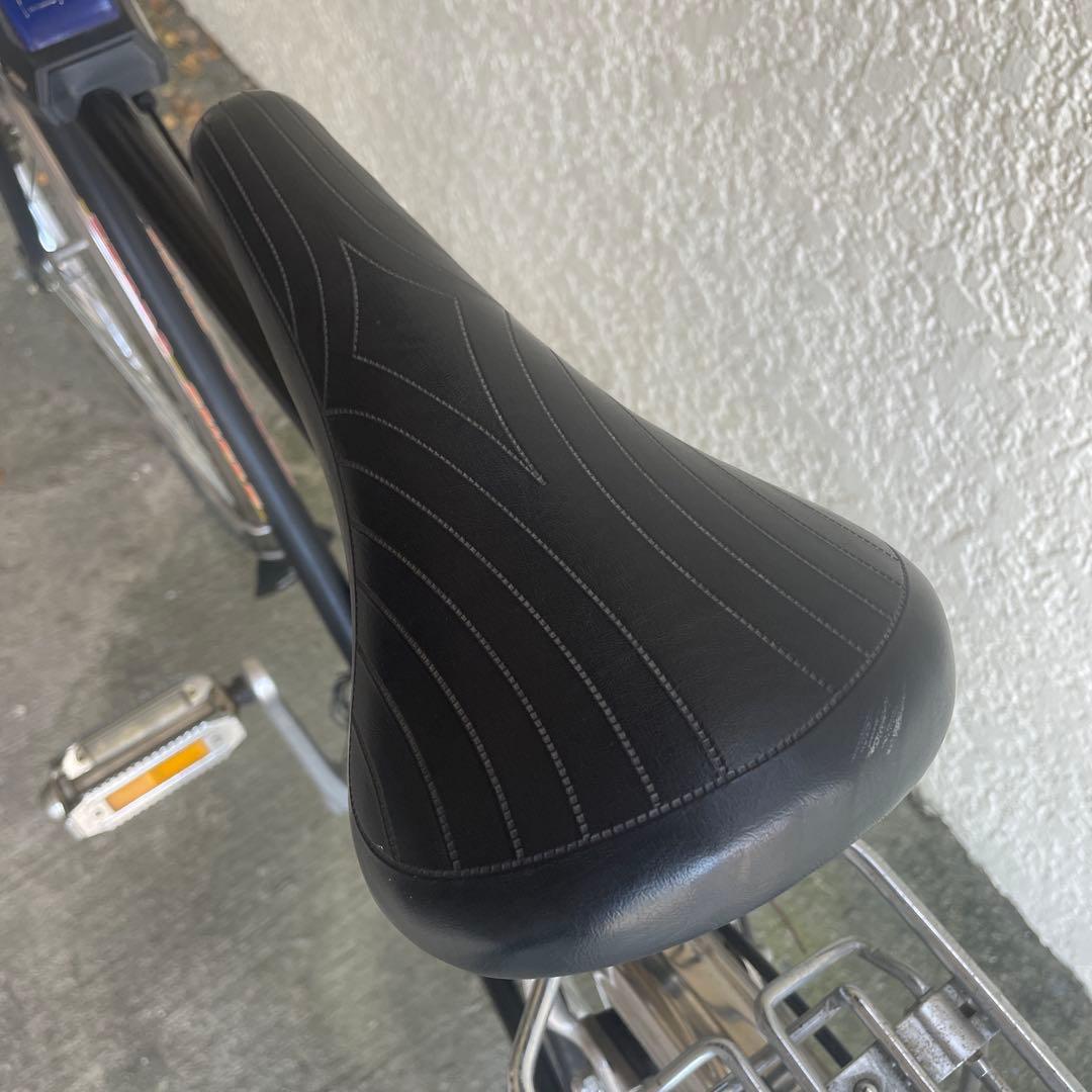 ヴィンテージ　昭和　ゼブラ　スーパーカー自転車　レトロ　26インチ