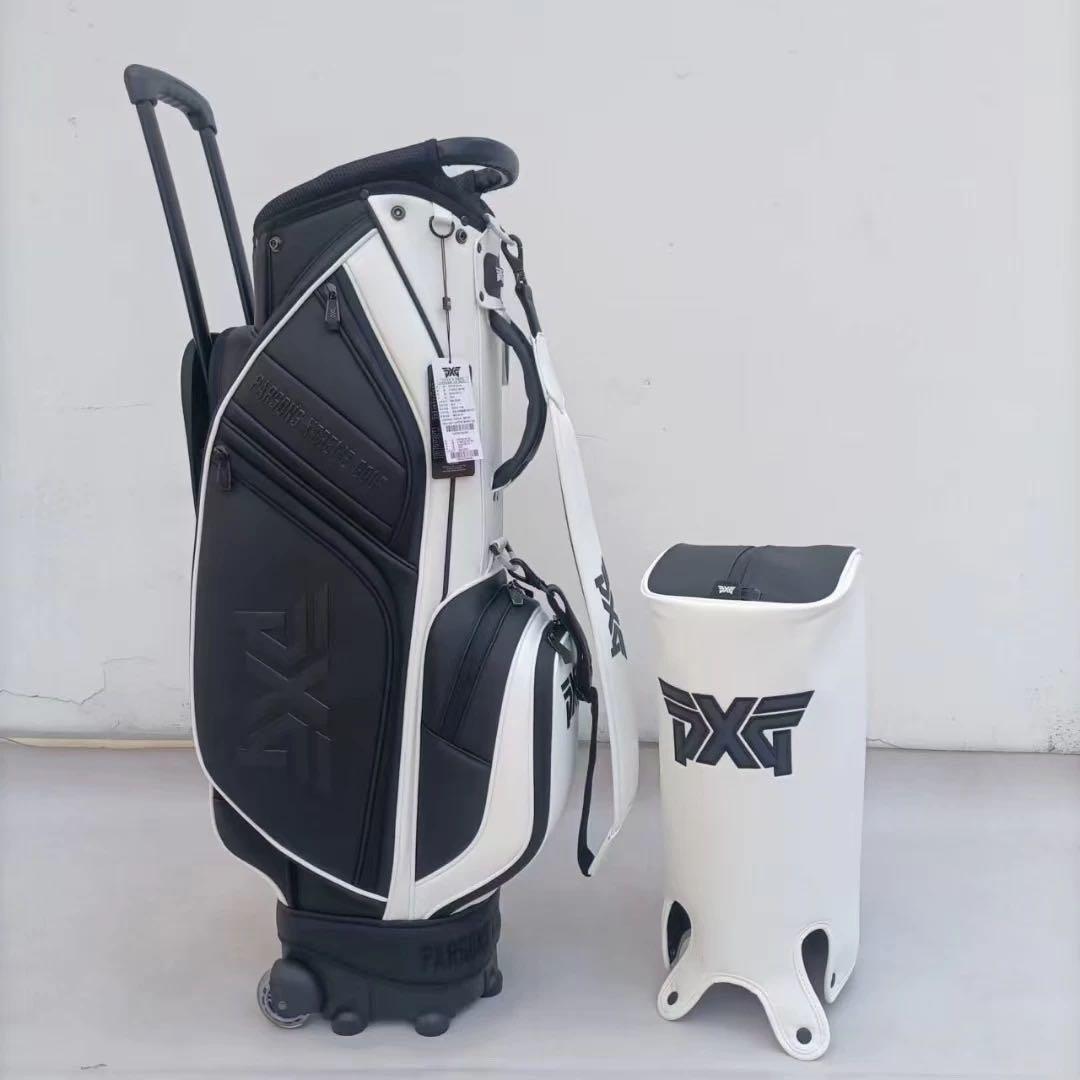 PXG キャディバッグ ゴルフバッグ クラブケース キャスター型 男女兼用