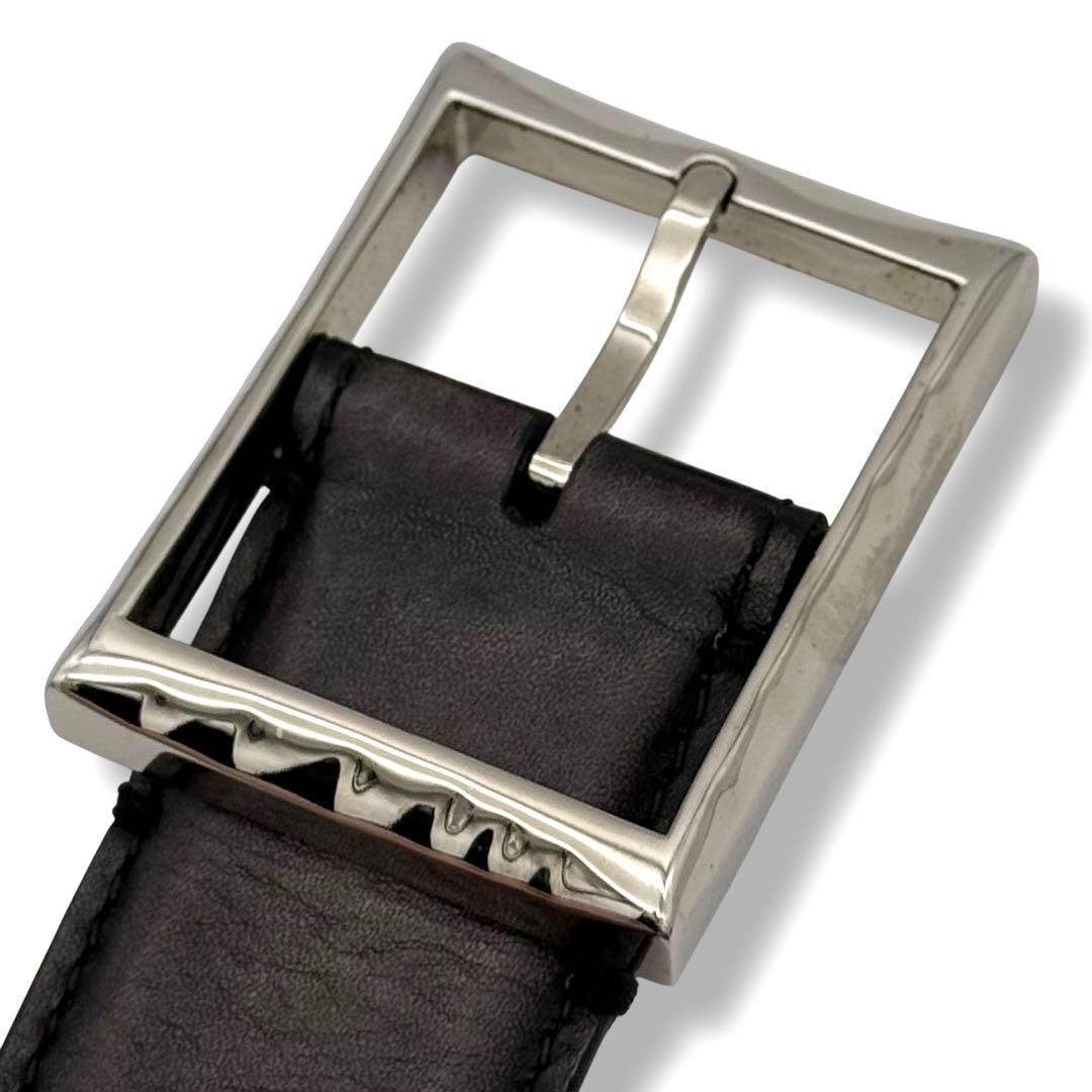 良品 Berluti クラシック パティーヌ レザーベルト 35MM イタリア製