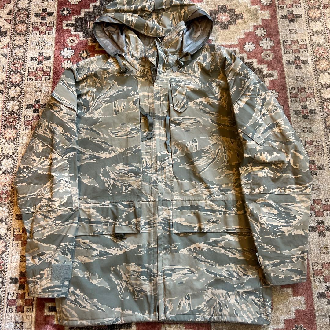 米軍実物 ゴアテックス タイガーカモ USAF ecwcs level6 S-R