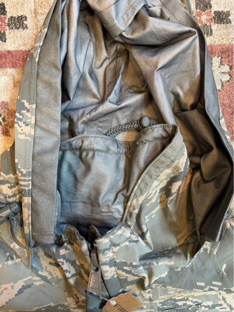 米軍実物 ゴアテックス タイガーカモ USAF ecwcs level6 S-R