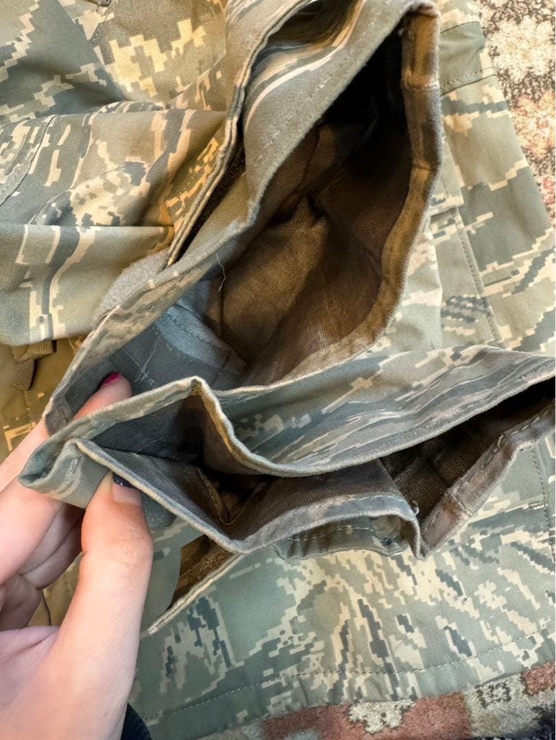 米軍実物 ゴアテックス タイガーカモ USAF ecwcs level6 S-R