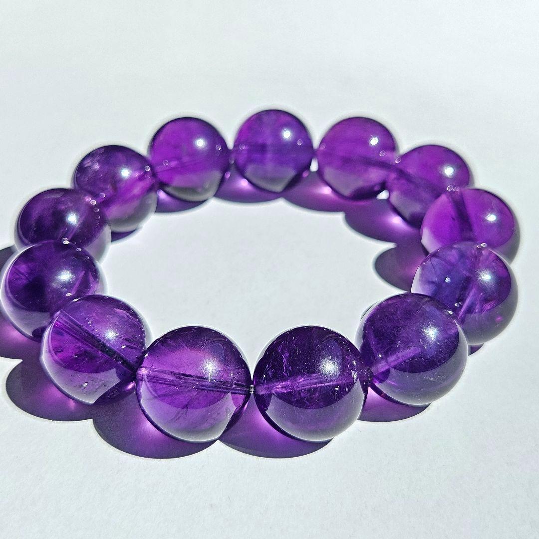 【ウルグアイ産大玉♡】アメジスト　１６ミリ