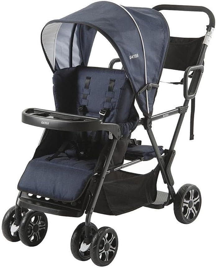 カトージ 二人乗りベビーカー 二人でゴー