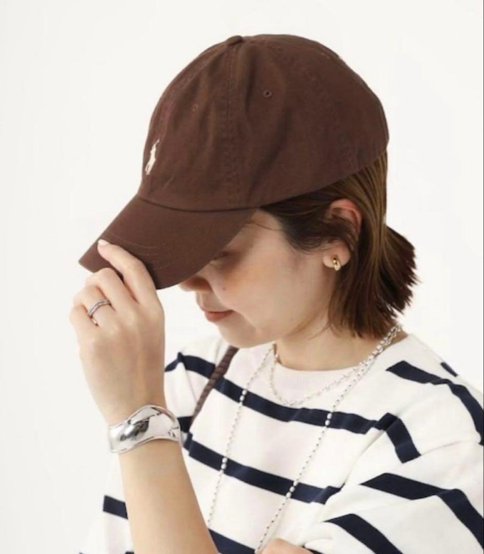 本日発送可⭐️新品未使用 POLO RALPH LAUREN 希少ブラウンキャップ