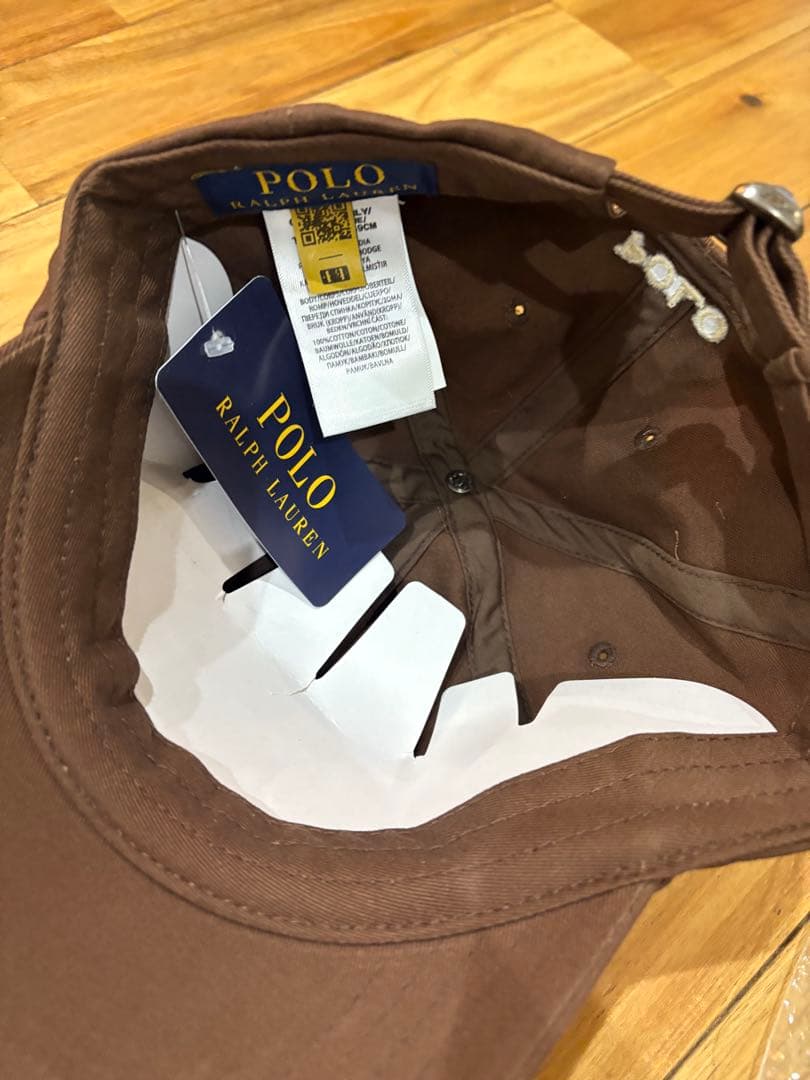 本日発送可⭐️新品未使用 POLO RALPH LAUREN 希少ブラウンキャップ