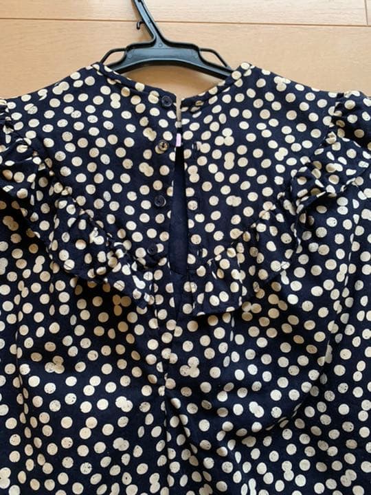 ボンポワン　水玉ワンピース　3Y