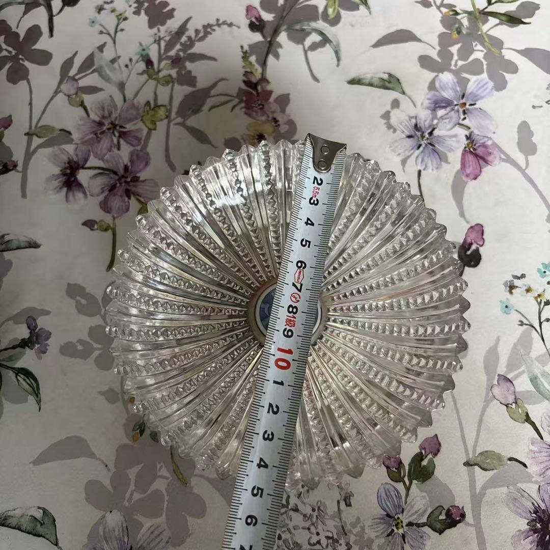 林九郎窯　古伊万里 コンポート　ガラスと陶器コンポート