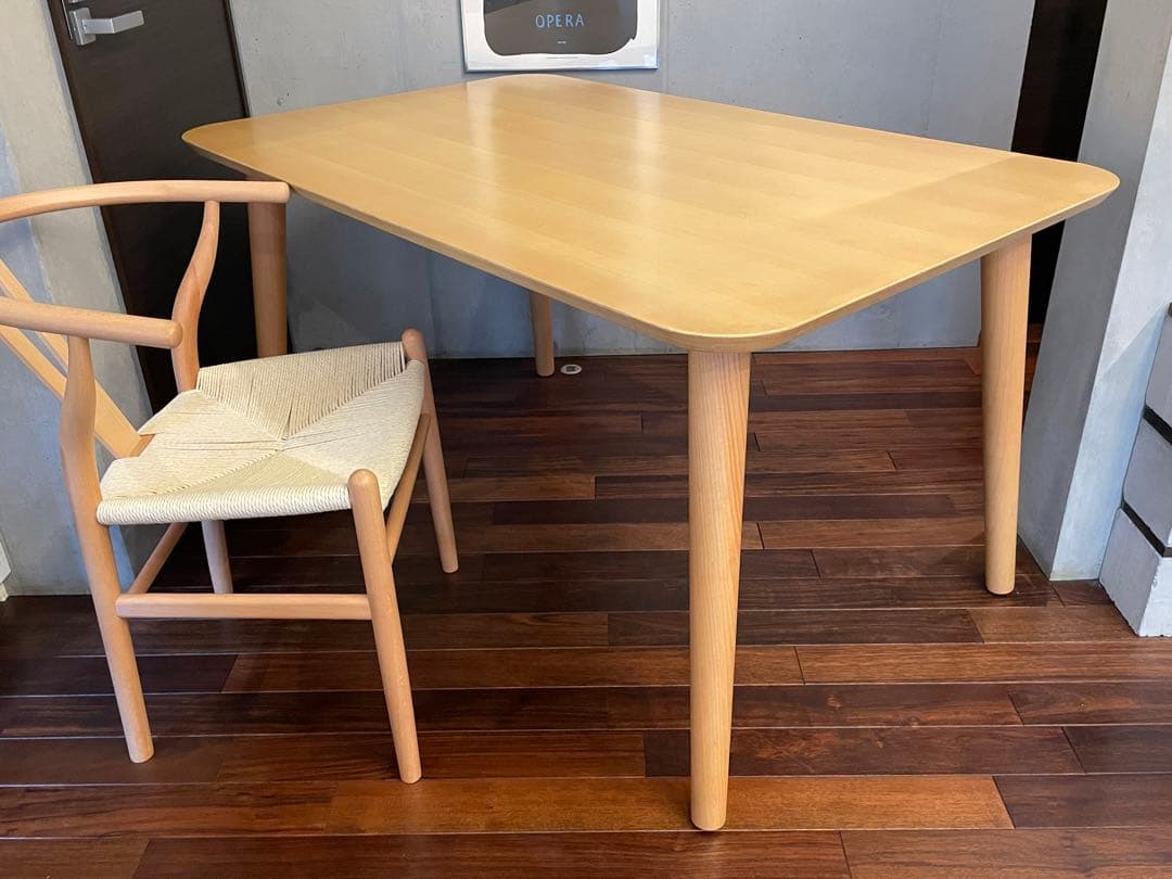 yuyu■KEYUCAケユカ■天然木 ダイニングテーブル/デスク/書斎机