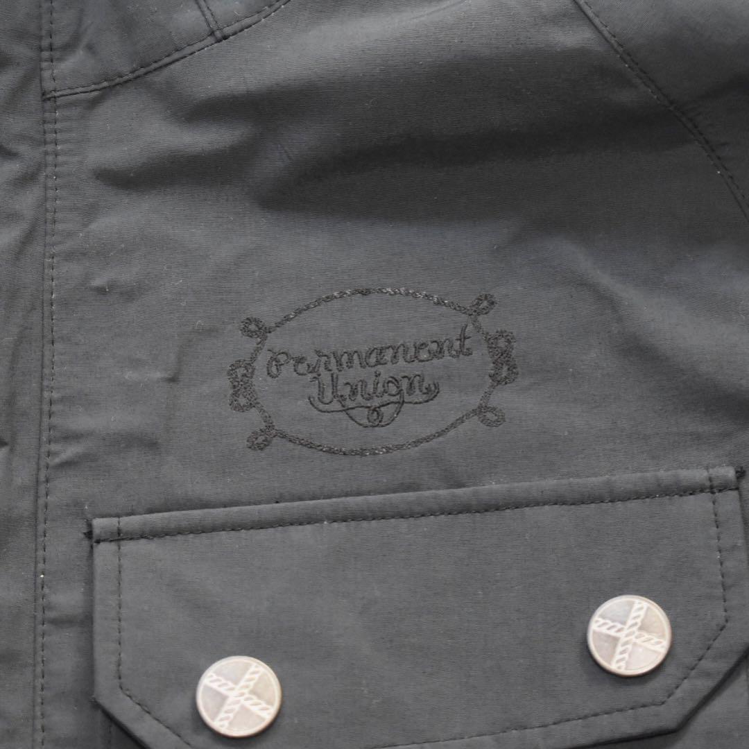 【フォロー割適用】Permanent Unionマウンテンパーカー黒 S 全天候