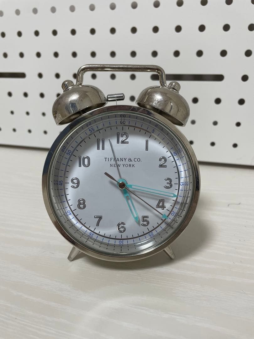 Tiffany & Co. アラーム時計 シルバー