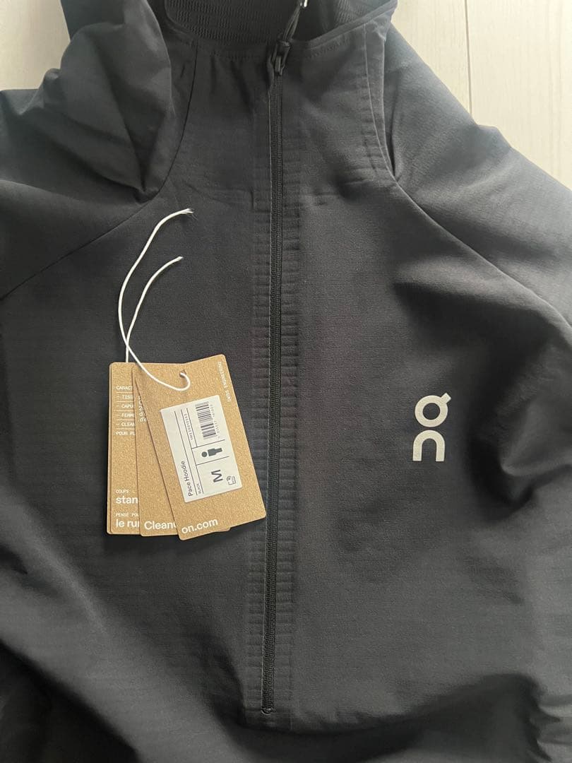 [新品] On pace hoodie ハーフジップ　M