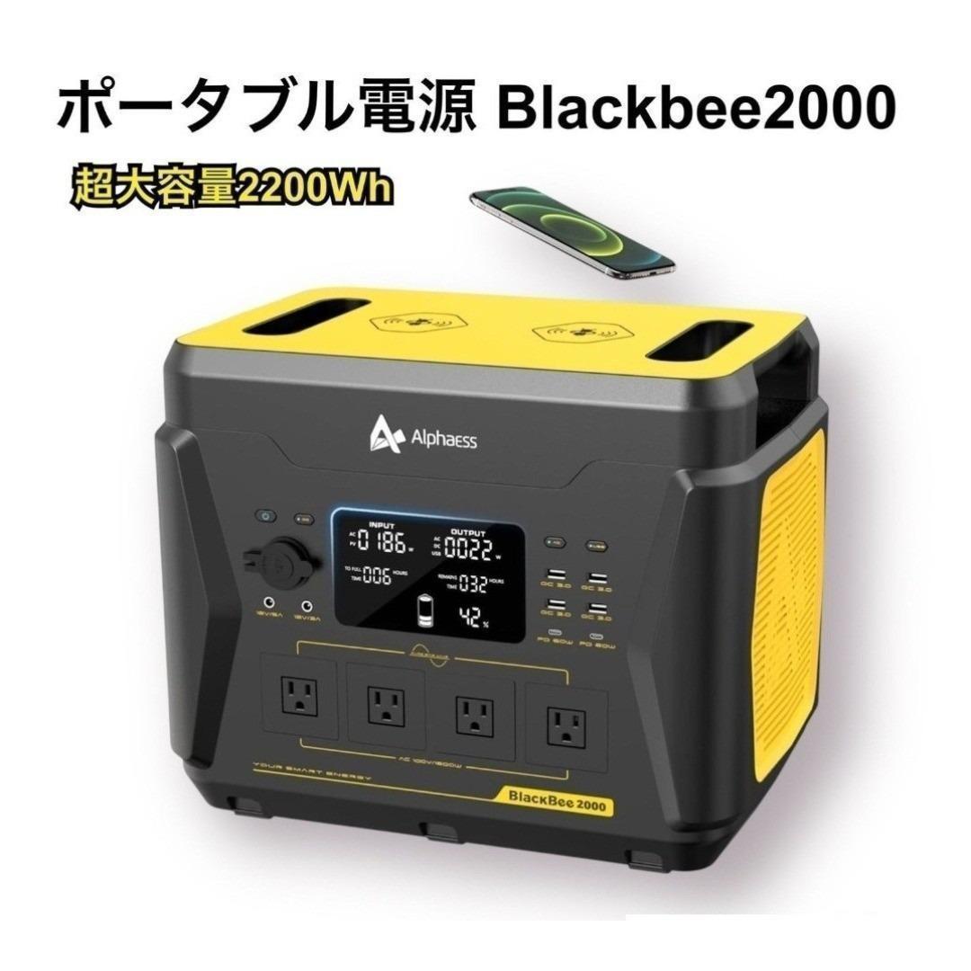 お買い得 大容量 2200Whポータブル電源 キャスタープレゼント 新品未開封