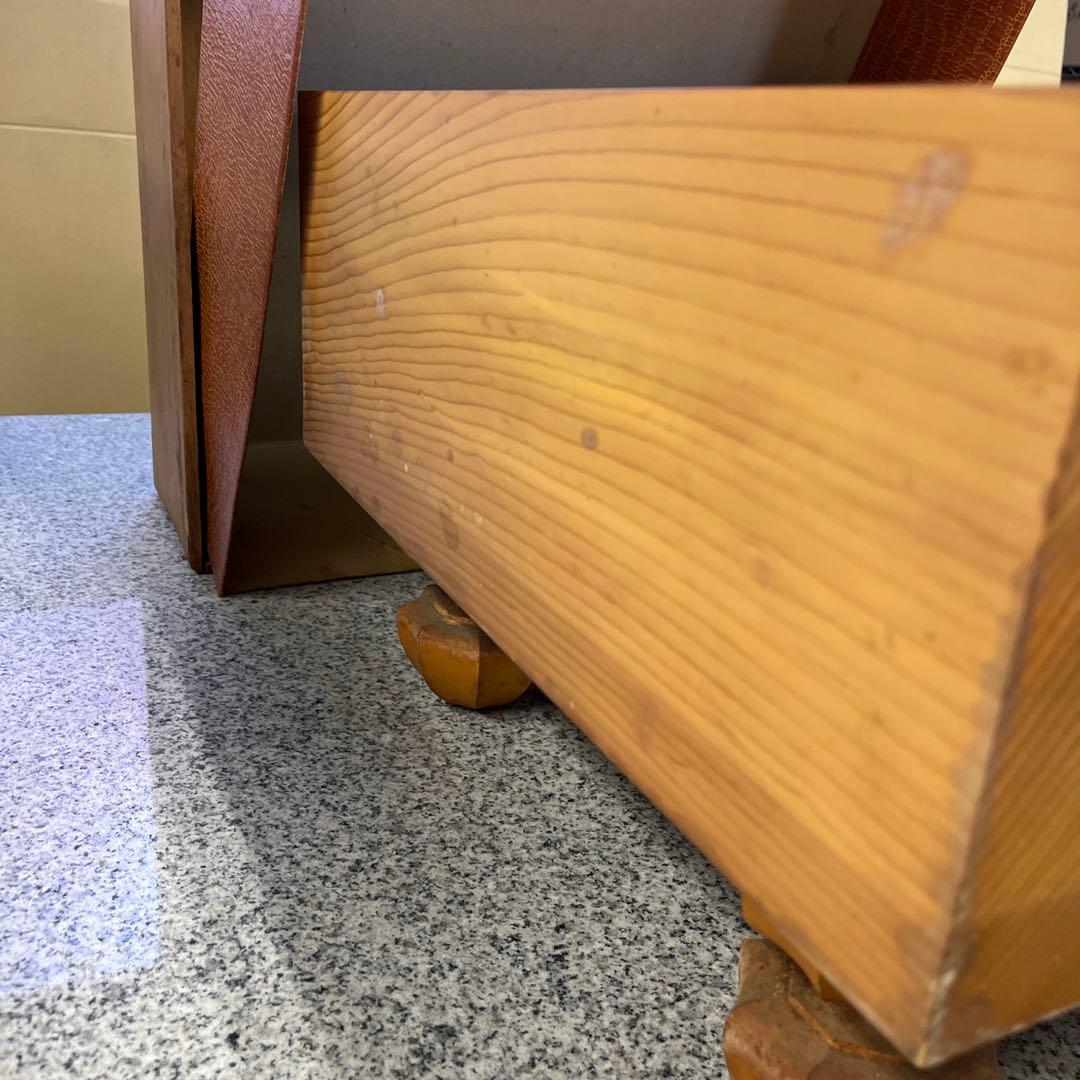 昭和レトロ 木製 囲碁版囲碁盤 脚付きレトロ ビンテージ ボードゲーム 格安