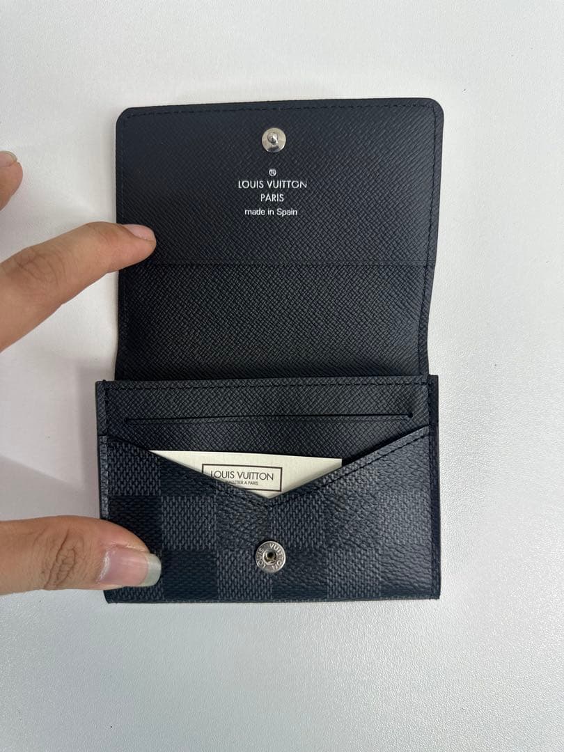 Louis Vuitton ルイヴィトン 名刺入れ ブラック