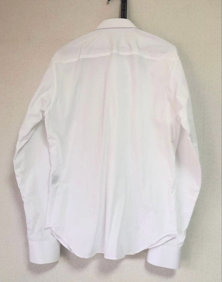 Dior HOMME ディオール オム 長袖白シャツ サイズ40 イタリア製