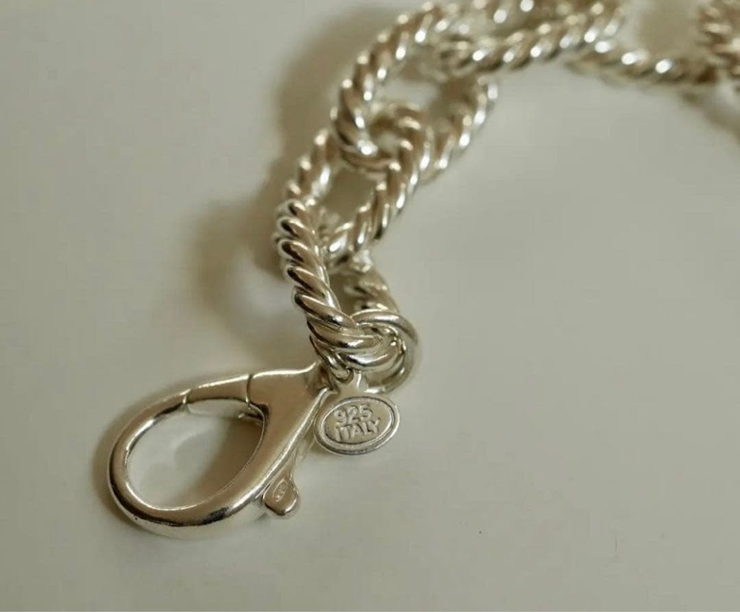 NEEDIS シルバー925 Dead stock Chain Bracelet