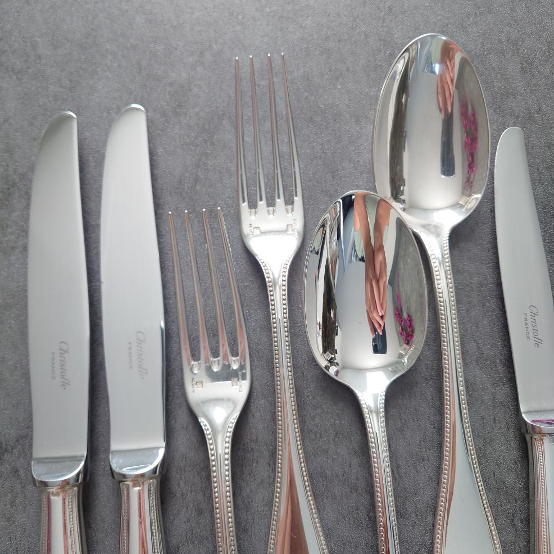 クリストフル パール スタンダードサイズ デザートサイズ 未開封含む 12点